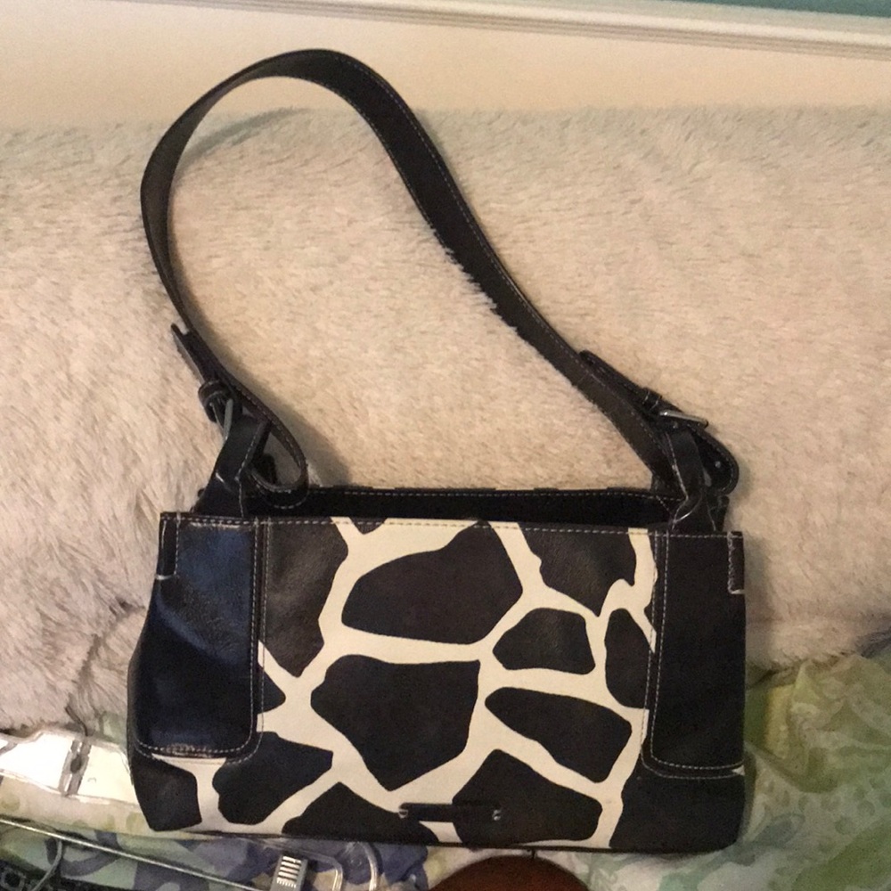 Leopard print purse